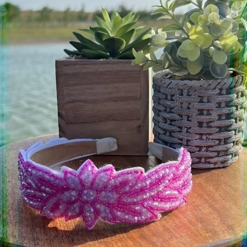 Beaded head band